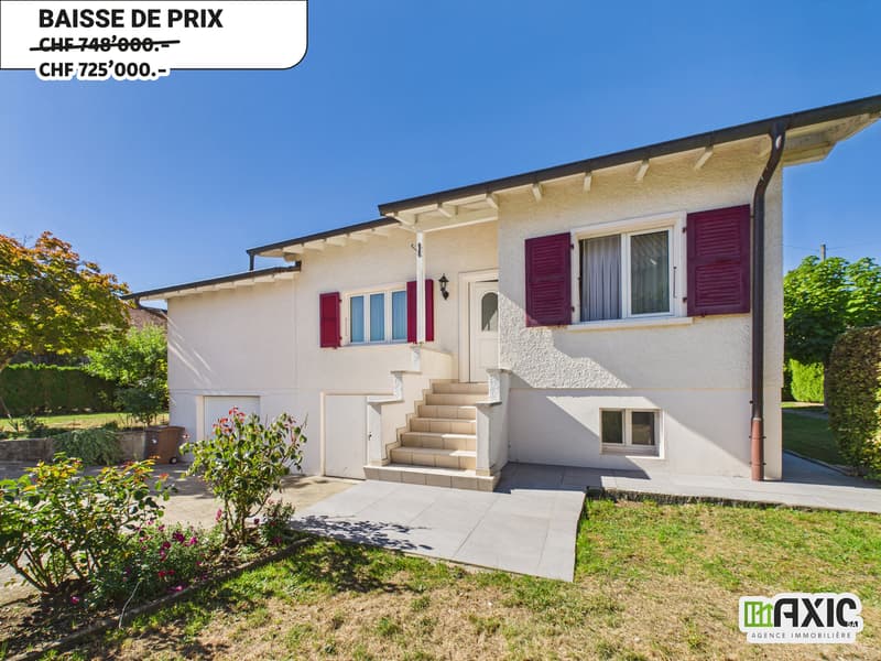 A vendre - Charmante maison de 5.5 pcs avec grand jardin à Delémont (1)