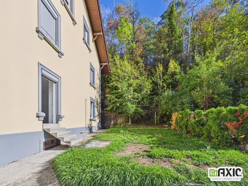 Courrendlin : 4,5 pièces rénové au 1er étage avec jardin privatif (10)