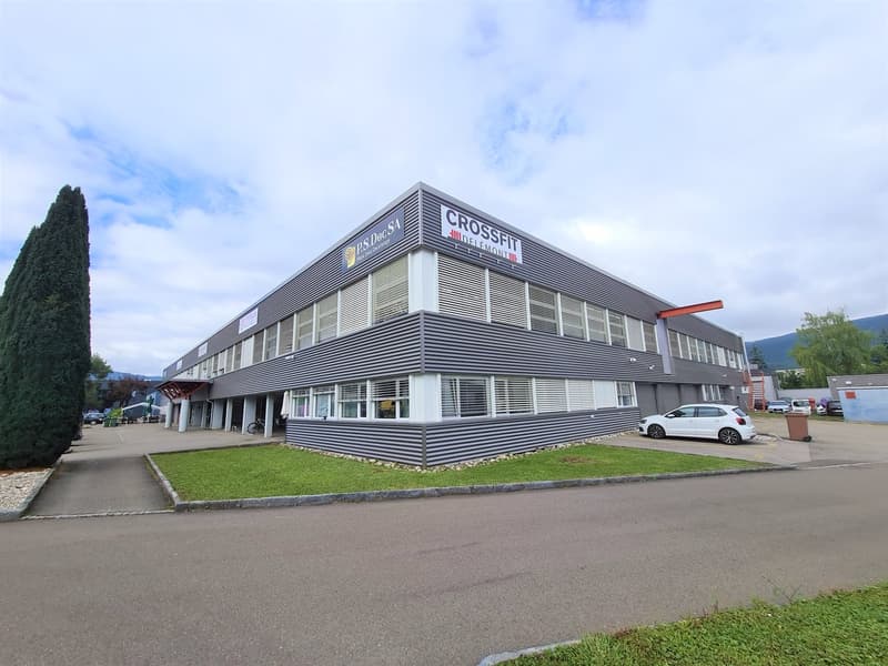 RENDEMENT NET EXCEPTIONNEL - Complexe industriel de 4'554 m² rénové et loué à 33 entreprises (1)