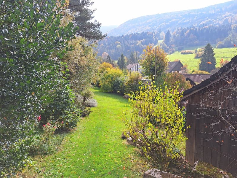 BIEN IMMOBILIER EXCEPTIONNEL - Grandiose maison villageoise de 2 appart. sur une grande parcelle (50)