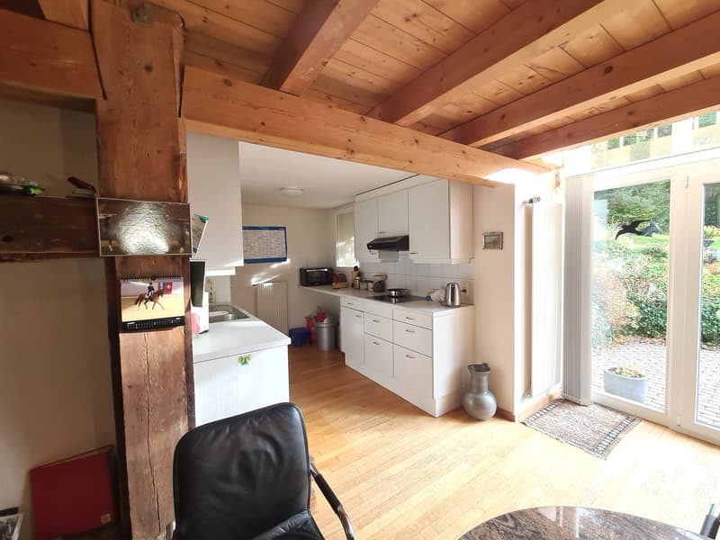 BIEN IMMOBILIER EXCEPTIONNEL - Grandiose maison villageoise de 2 appart. sur une grande parcelle (15)