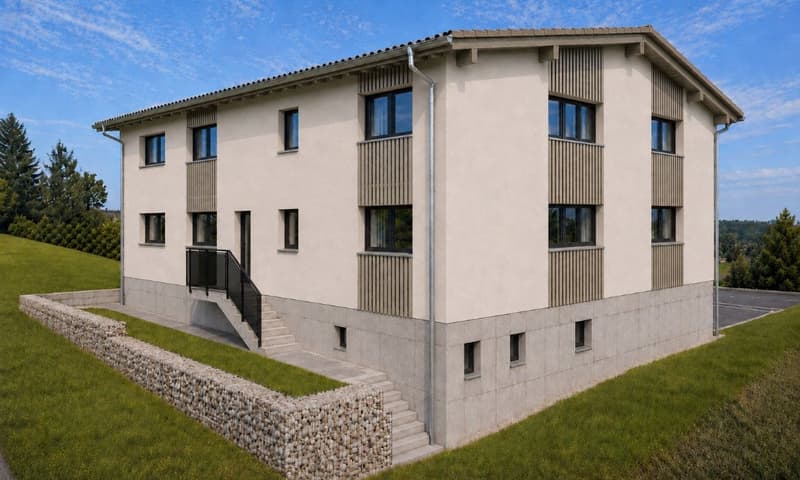 Appartement neuf de 3.5 pièces avec balcon à Develier (3)