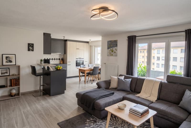 For Sale! Boudry beautiful 4.5-room apartment! (2)