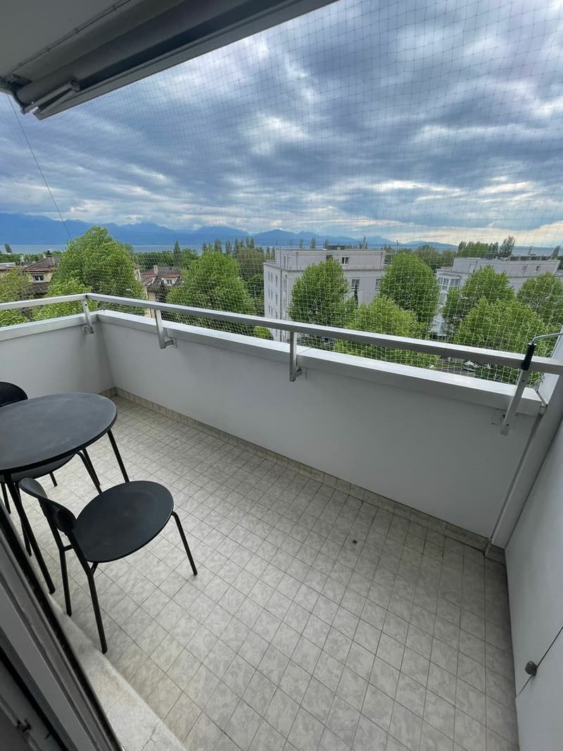 Logement meublé de 72m2 + balcon - Av. des Figuiers 20 - 1007 Lausanne (1)