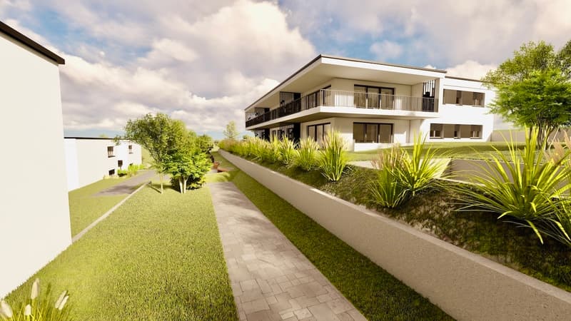 RESIDENCE DU DANUBE - Lot 2 - 3.5 pièces de 82 m2 + jardin privatif (2)