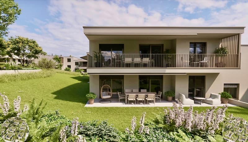 A LOUER - LOGEMENT NEUF - CH. DES CLOS - 1024 ECUBLENS (1)