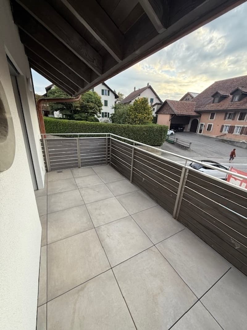 A louer - Appt neuf 3.5 pces - 91m2 + balcon - 1040 Villars-le-Terroir (5)