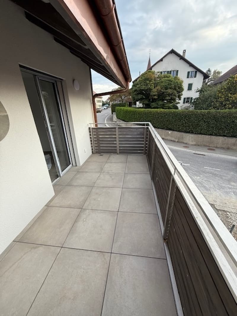 A louer - Appt neuf 3.5 pces - 91m2 + balcon - 1040 Villars-le-Terroir (6)