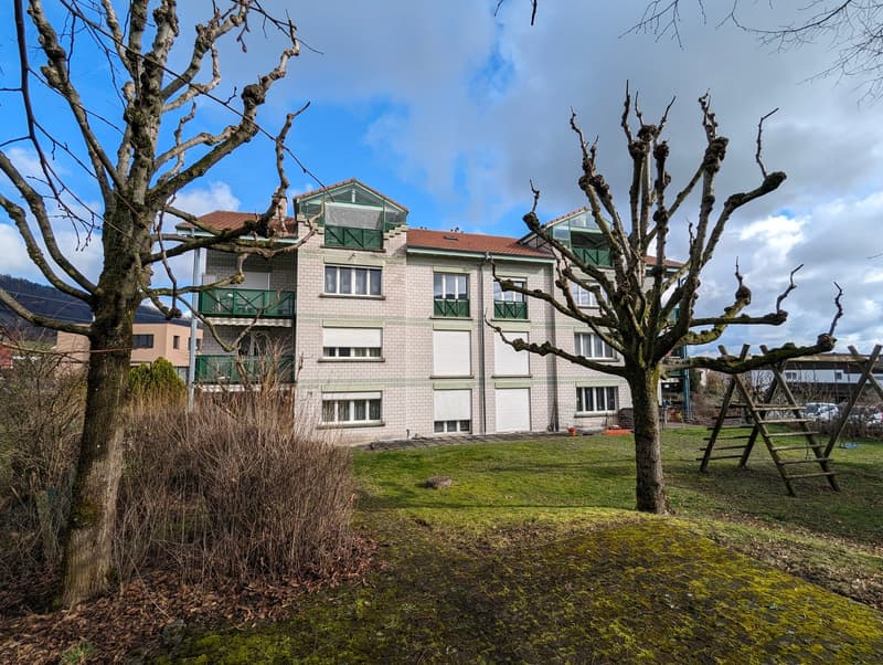 Superbe 3.5 pièces rénové avec terrasse et jardin au cœur de Glovelier (18)