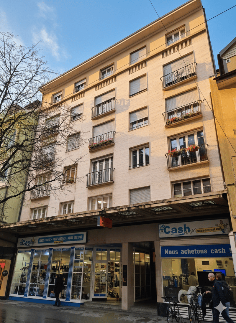 Ampio appartamento di 2 locali nel cuore di Losanna (1)