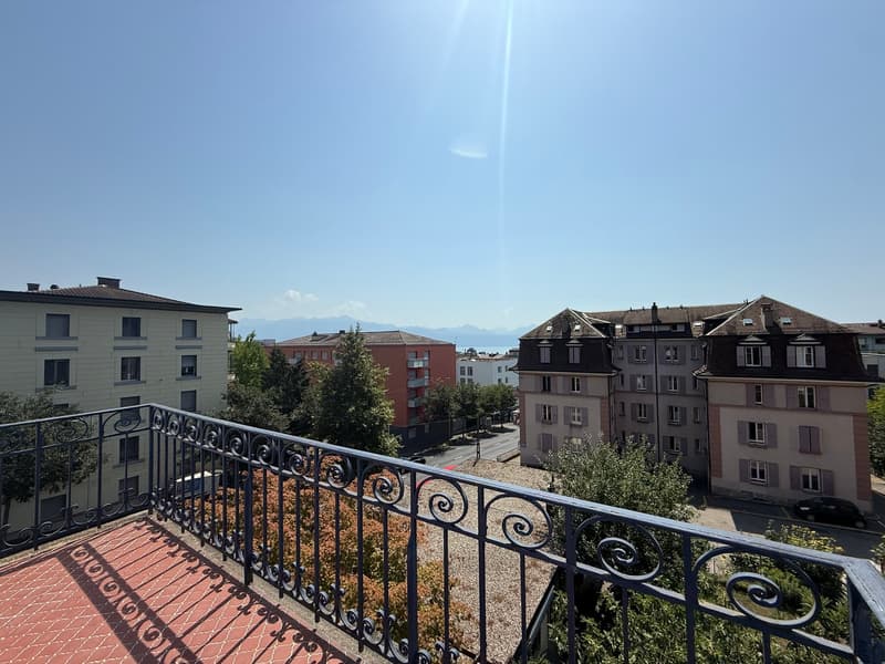 Lumineux 5 pièces avec balcon en plein centre (11)