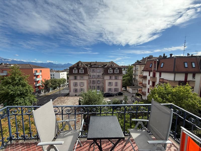 Lumineux 5 pièces avec balcon en plein centre (12)