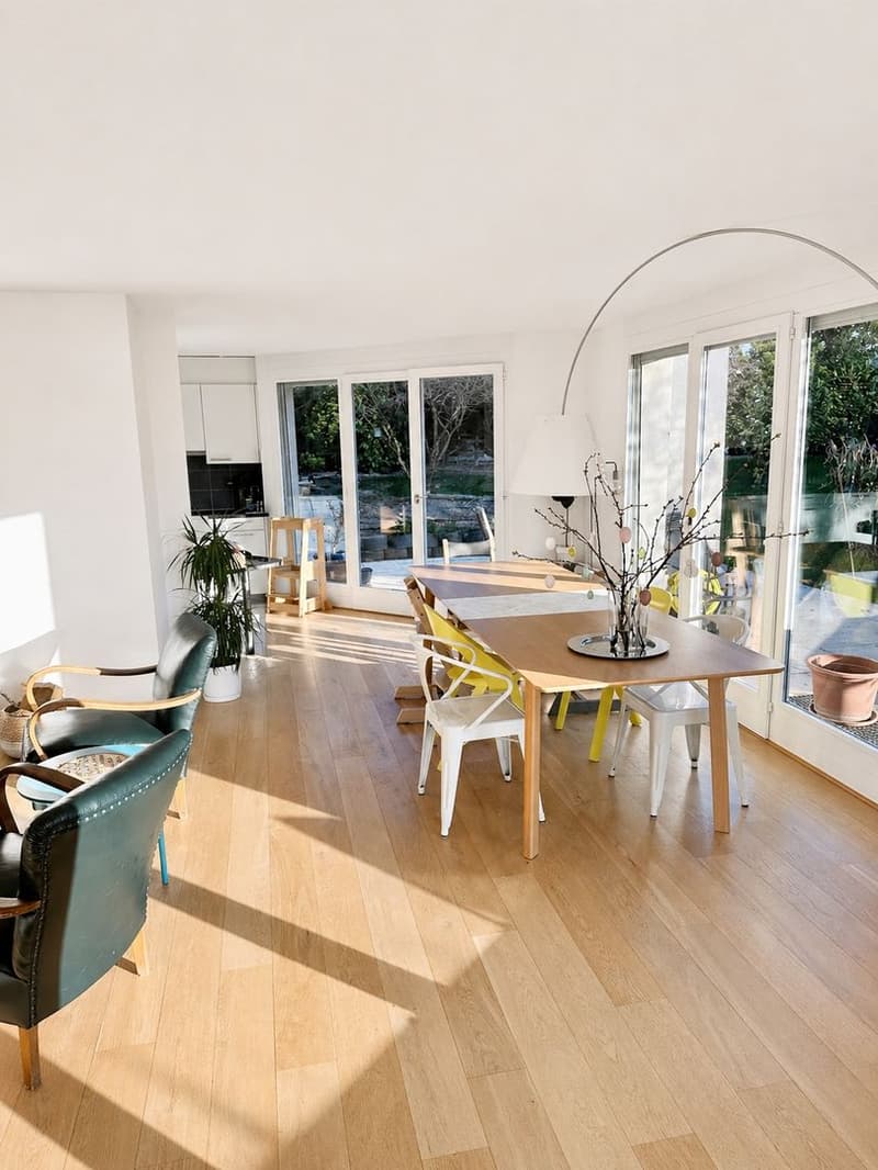 In affitto — Elegante casa familiare arredata | Collonge-Bellerive, Ginevra (4)