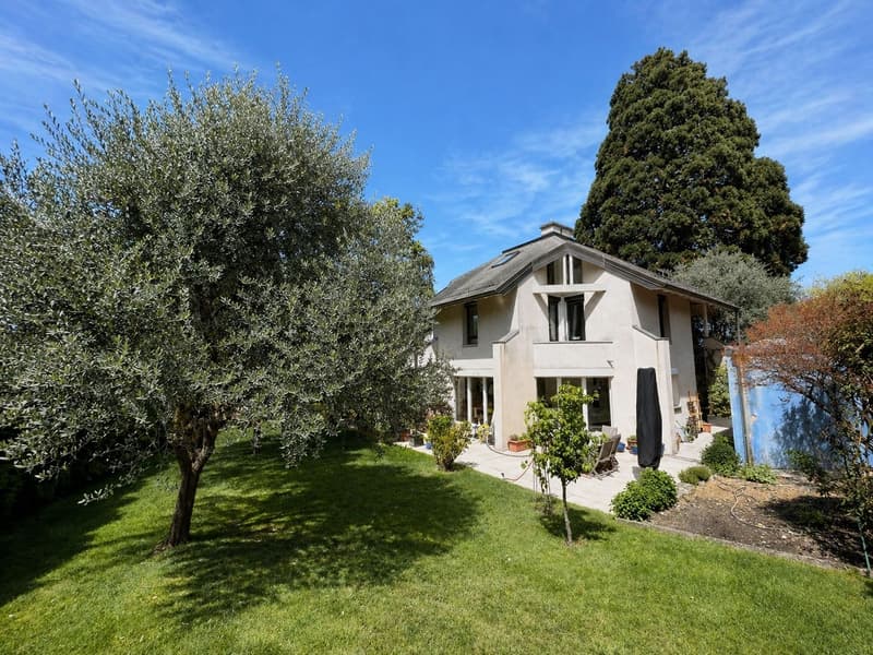 In affitto — Elegante casa familiare arredata | Collonge-Bellerive, Ginevra (1)