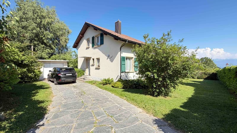 In affitto – Villa individuale 4,5 locali con giardino, terrazza & vista lago – Aubonne (1)