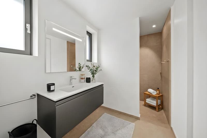Genolier — Elegant Apartment with Lake and Alps Views (8)