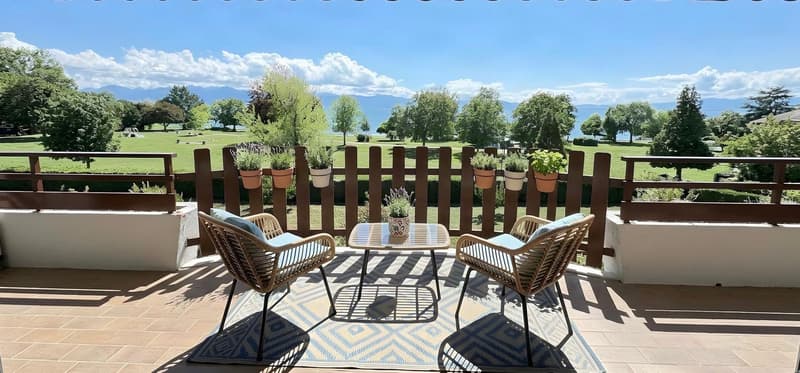 Rare à Rolle – Élégant Appartement de 4.5 pièces en première ligne du lac, vue panoramique (1)
