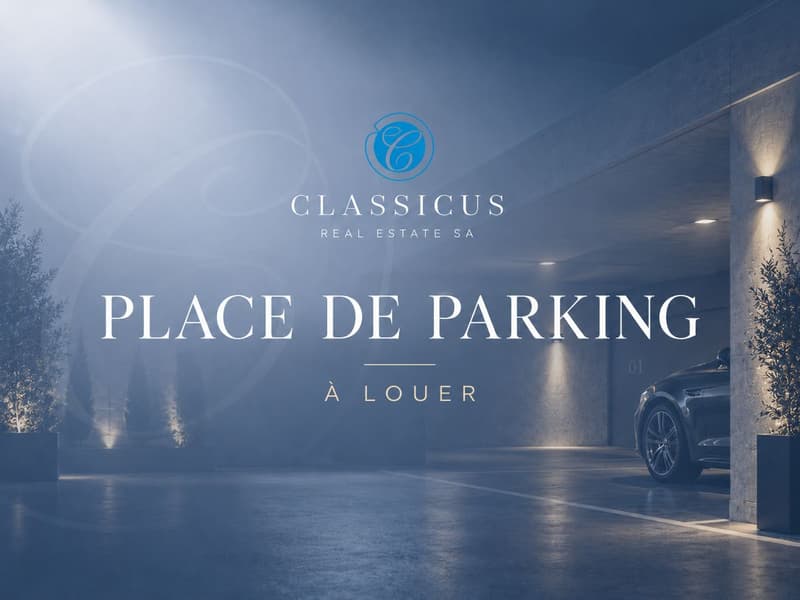 Place de parc extérieure à Cossonay-Ville - CHF 90.-/mois (1)