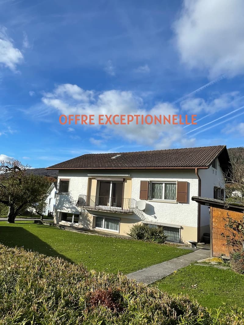 Beautiful 7-room family house in Montsevelier (2)