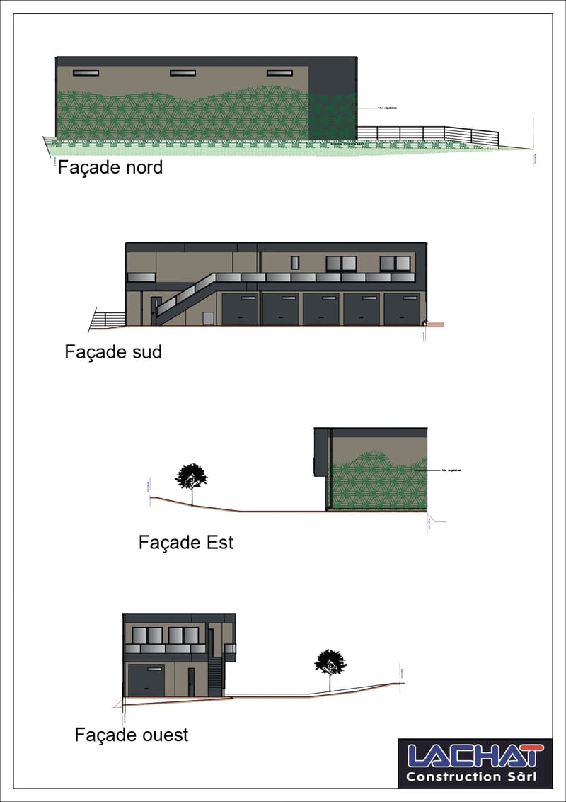 6 modular garages and 4-room apartment (3)
