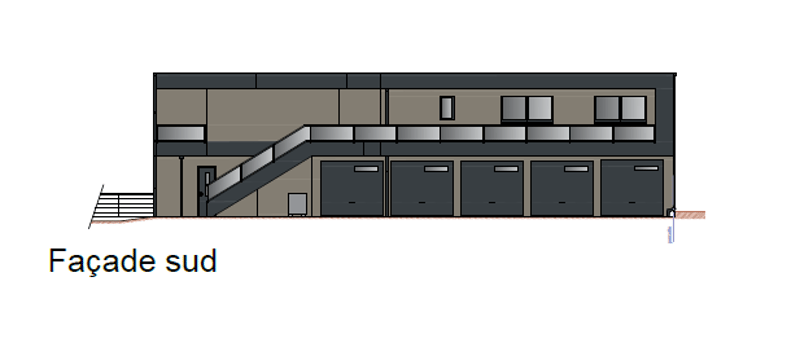 6 modular garages and 4-room apartment (2)
