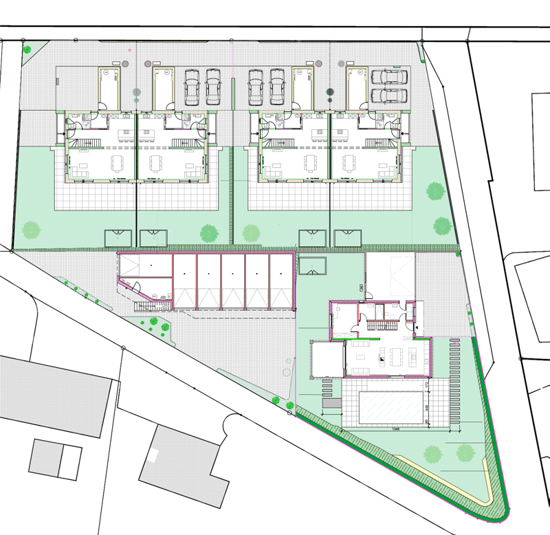 Villas jumelées de 5.5 pièces à Courfaivre (24)