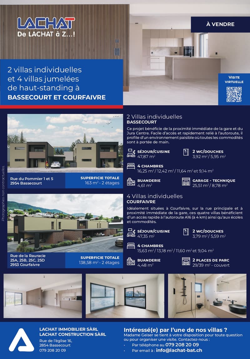 Villas jumelées de 5.5 pièces à Courfaivre (3)