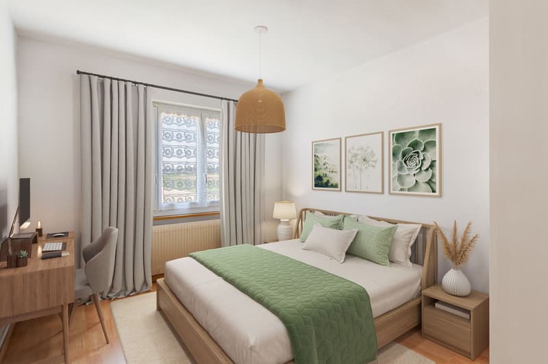 Immeuble locatif de 2 appartements à Miécourt (5)