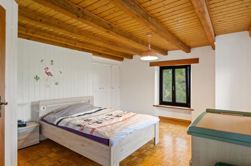 Spacieuse maison mitoyenne de 9 pièces avec espaces de travail et de stockage à Chevenez (7)