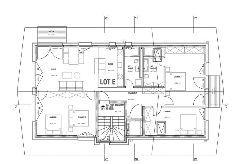 CHALET 1909 - LOT E - 5.5 rooms in the attic (1)