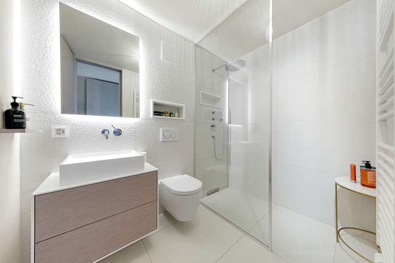 Sumptuous attic with 180-degree panoramic view of the lake and the Alps (12)