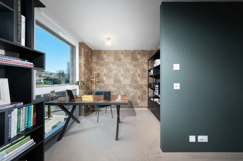Sumptuous attic with 180-degree panoramic view of the lake and the Alps (6)