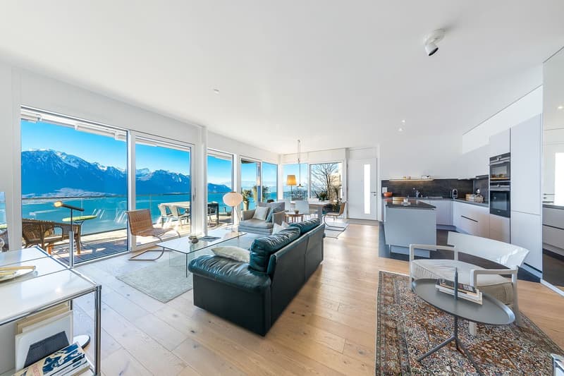 Exceptional apartment in the heights of Montreux with panoramic views of the lake (3)