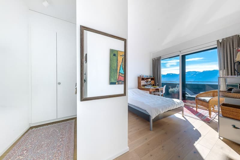 Exceptionnel appartement sur les hauts de Montreux avec vue panoramique sur le lac (11)