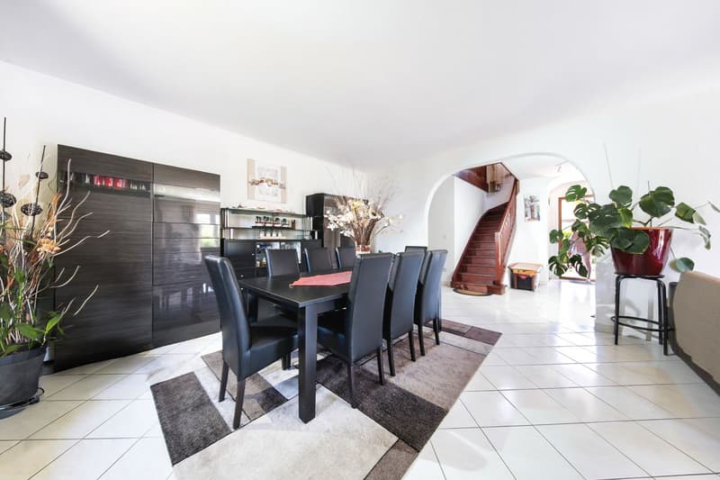 Magnificent individual house with a view of the Dents du Midi in Bex (3)