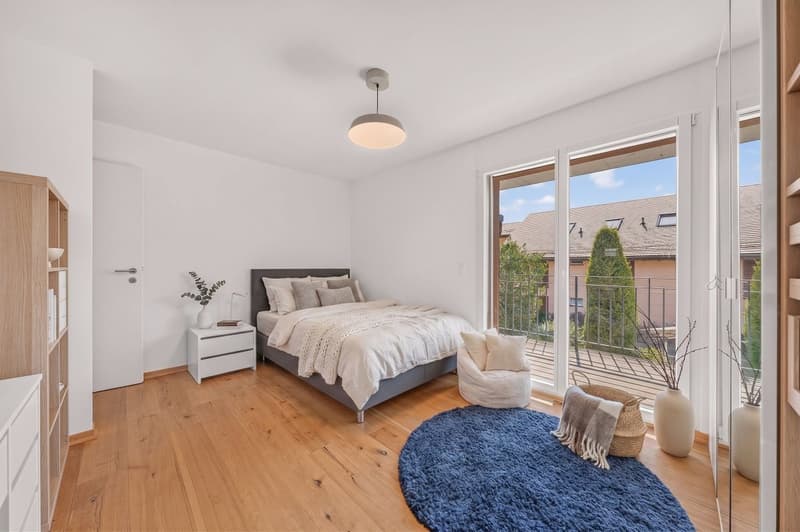 Appartement en duplex avec jardin et grand disponible, à 15 minutes de Lausanne (10)