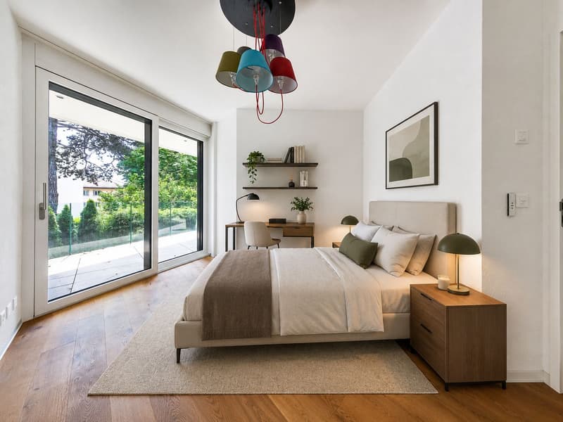 Appartement haut de gamme alliant confort et tranquillité à Pully (7)