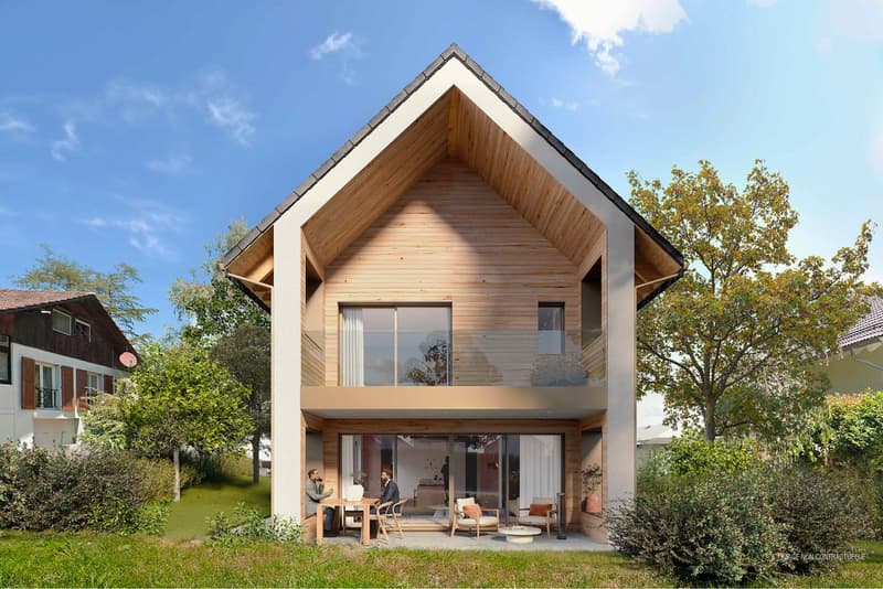 Villa d'exception au coeur de la nature à Chavannes-des-Bois (1)