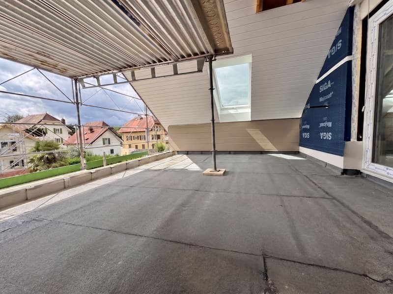 DERNIER LOT !!! Attique de 3.5 pces avec 2 grandes terrasses et parking couvert (2)
