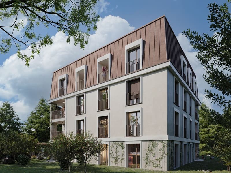 PLUS QUE 5 LOTS DISPONIBLES -  Prilly Buissonnière -  3,5P EN ATTIQUE (7)