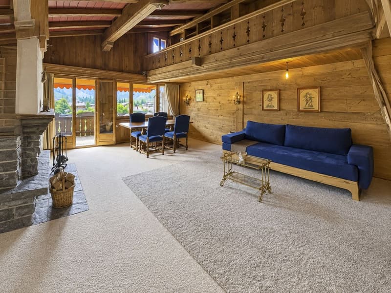 Charming appartment in the center of Gstaad - Valley & Palace views (12)