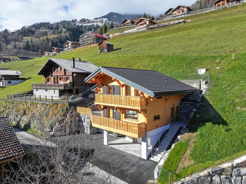Chalet neuf clé en main - disponible de suite ! (3)