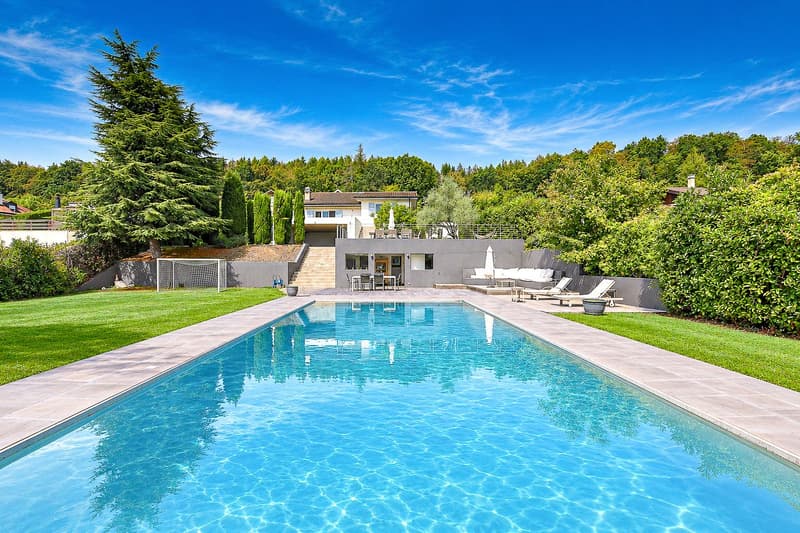 Superbe villa avec panorama sur le Léman, les Alpes et le Mont-Blanc (5)