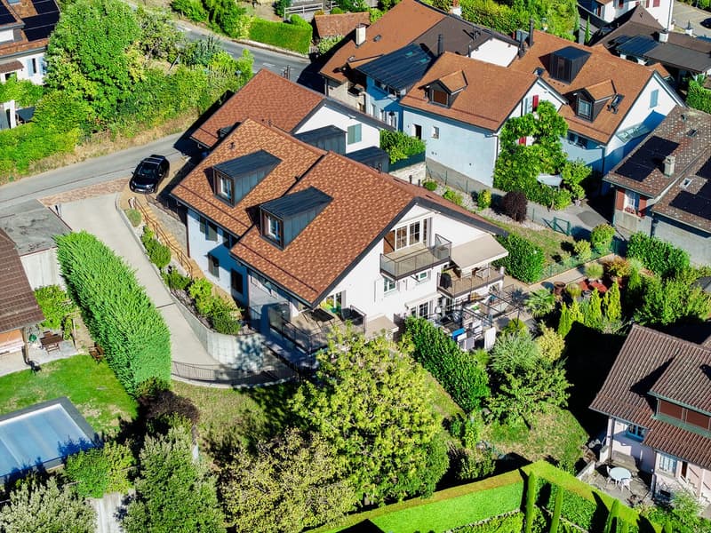 Attique avec calme et vue splendide à Belmont-sur-Lausanne (2)