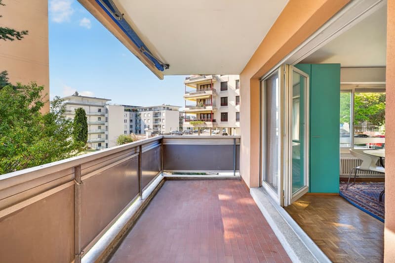 Studio avec grand balcon à deux pas du lac (2)