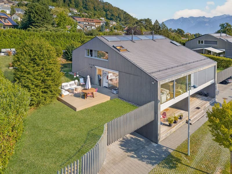 Un joyau contemporain en Lavaux : vue spectaculaire sur le lac et douceur de vivre au quotidien (1)