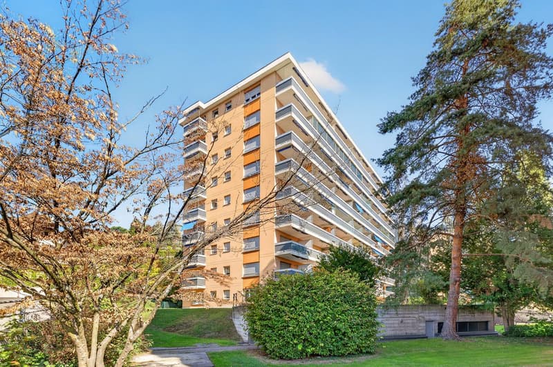Studio avec grand balcon à deux pas du lac (1)