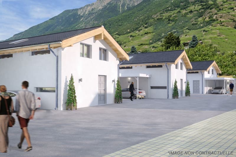 Votre future villa jumelée à Fully : Un cadre de vie idyllique - Lot B (9)