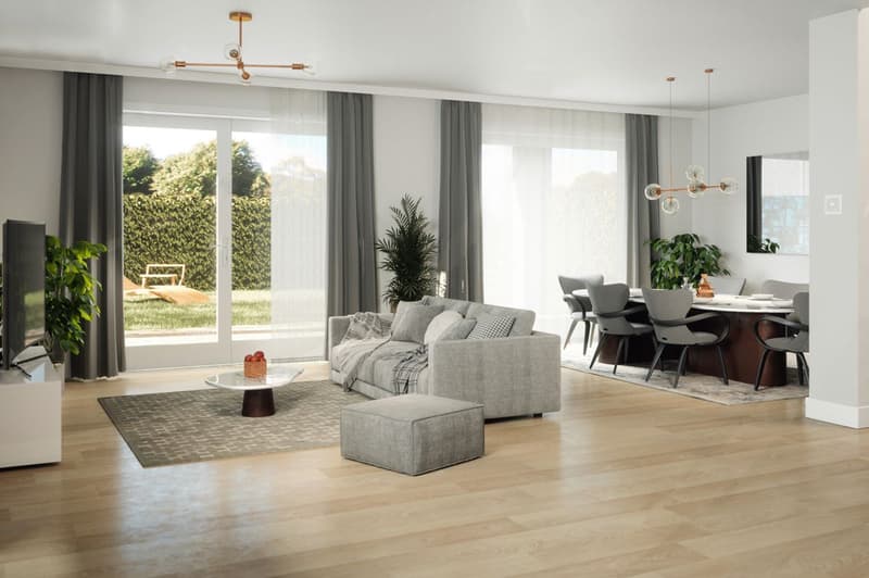 Votre future villa jumelée à Fully : Un cadre de vie idyllique - Lot B (4)