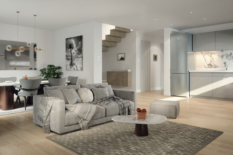 Votre future villa jumelée à Fully : Un cadre de vie idyllique - Lot B (5)